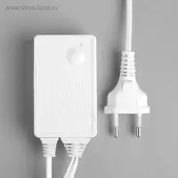 Гирлянда &laquo;Водопад&raquo; 2&times;1.5 м, IP44, прозрачная нить, 400 LED, свечение мульти, 8 комбинаций режимов, 220 В