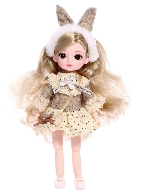 Кукла шарнирная &laquo;Арина&raquo; в платье, МИКС