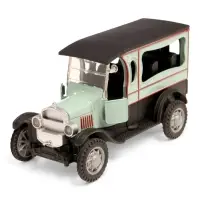 Машинка металлическая &laquo;Ретро&raquo;, инерционная, 1:32, открываются двери, цвет бежевый