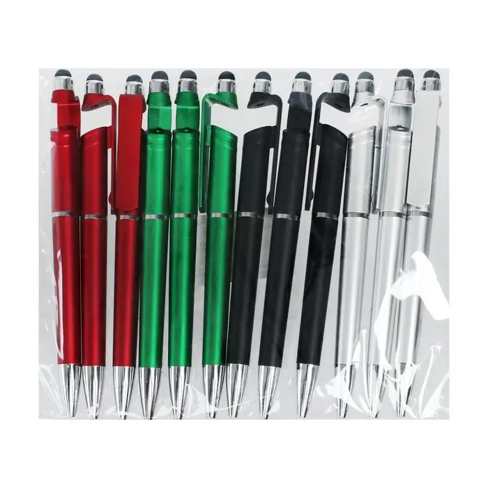 Ручка - прикол шариковая Calligrata «Подставка под сотовый», со стилусом, МИКС Ручка - прикол шариковая Calligrata «Подставка под сотовый», со стилусом, МИКС