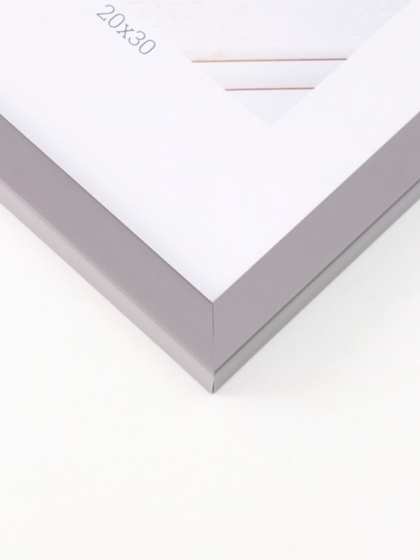 Фоторамка пластик Фоторамка пластик "МИРАМ" 20х30 см, т.серый