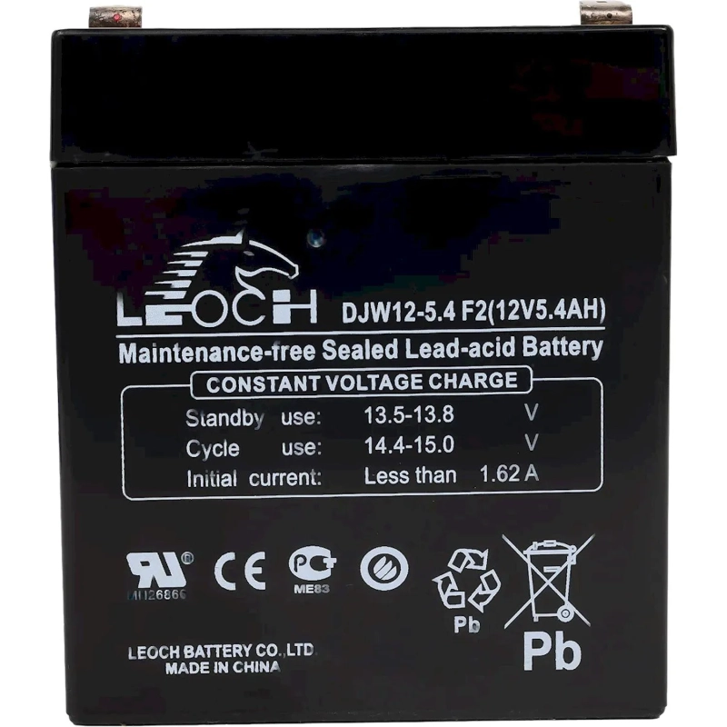 Батарея для ИБП LEOCH DJW12-5.4 F2 12В 5.4А.ч