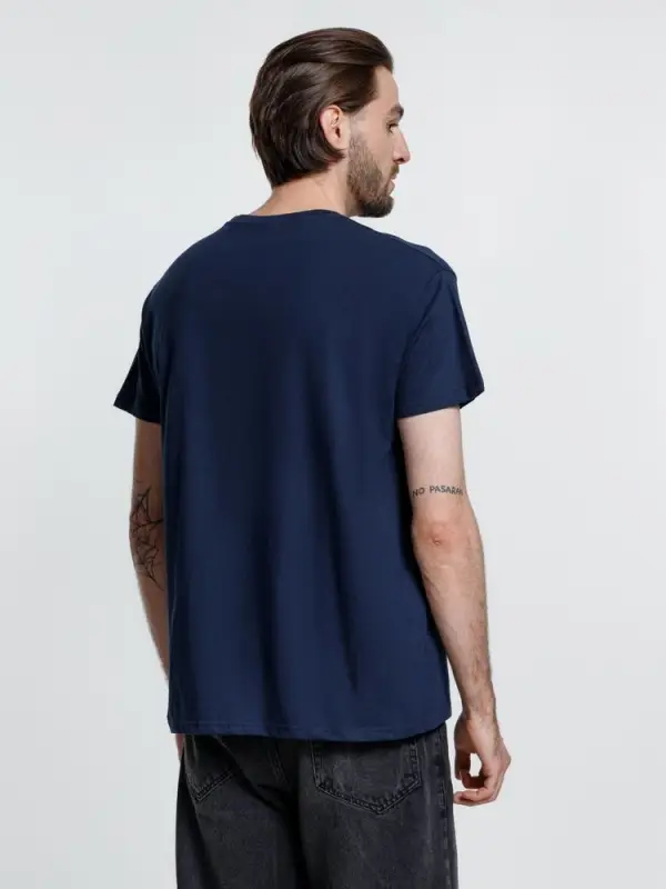 Футболка унисекс Ankara, темно-синяя, размер XS