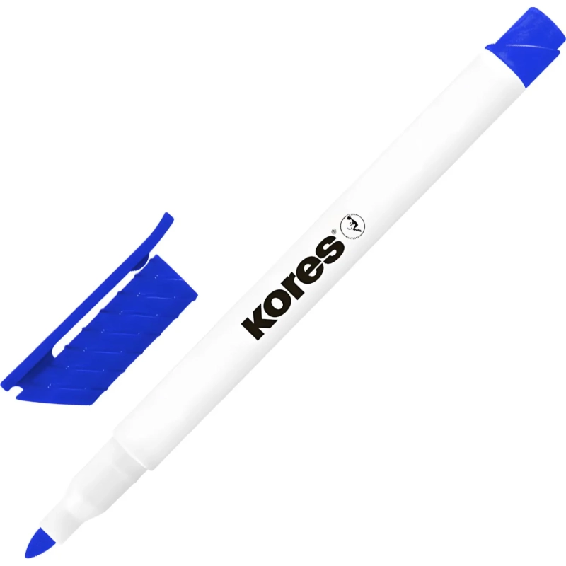 Набор маркеров для белых досок KORES 4 цв, 2 мм 22840