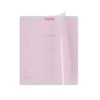 Тетрадь 12 листов, ErichKrause &laquo;Классика. CoverPro&raquo;, в клетку, пластиковая обложка, блок офсет, 100% белизна, МИКС