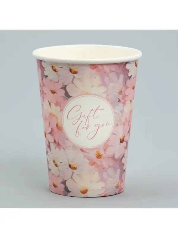 Стакан для цветов &laquo;Цветы&raquo;, 350 мл