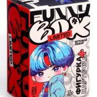Игрушка - сюрприз Funny Box WOOW TOYS k-pop, фигурка, карточка, наклейки