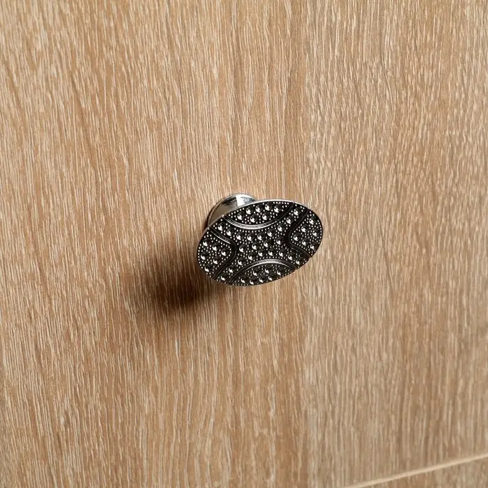 Ручка-кнопка РК019CP, цвет хром