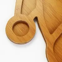 Менажница деревянная &laquo;Шапка&raquo; 29.9&times;22.6 см