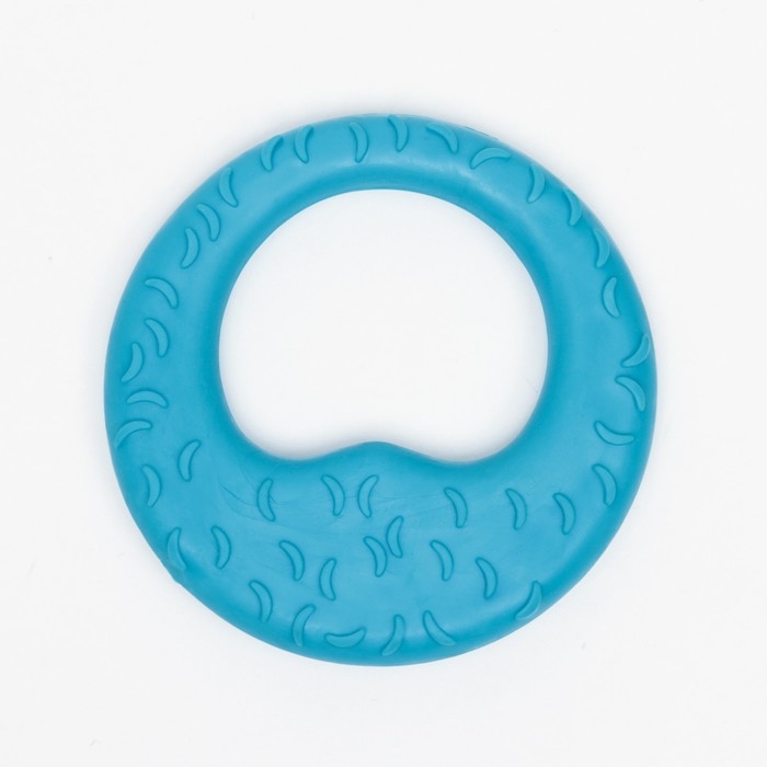 Игрушка жевательная Игрушка жевательная "Гиря", 8 см, голубая