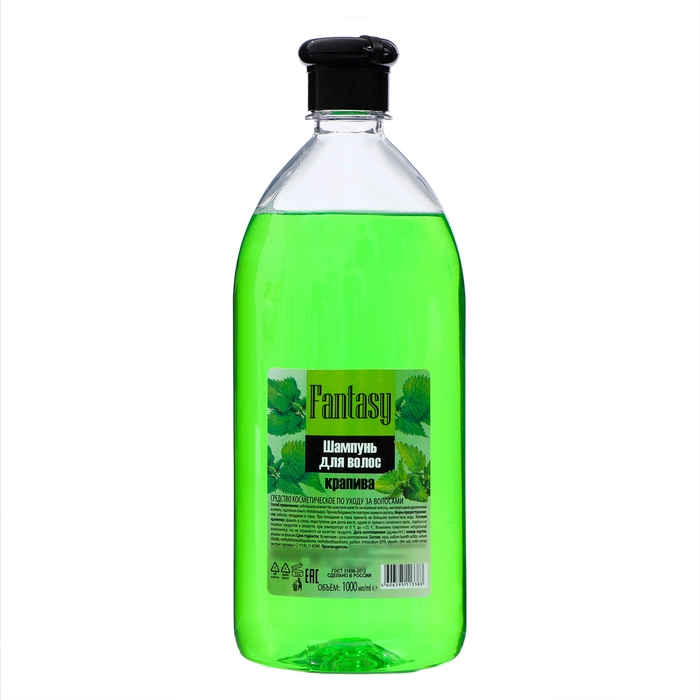 Шампунь для волос FANTASY  Шампунь для волос FANTASY "Крапива", 1л