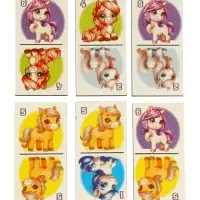 Домино деревянное Задира-плюс &laquo;Лошадки&raquo;, 6&times;3 см