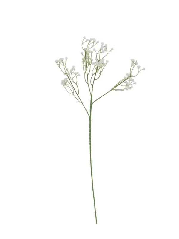 Цветы искусственные &laquo;Ветка гипсофилы&raquo;, 1&times;53 см, белые