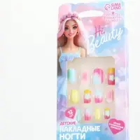 Детские накладные ногти Hi, beauty, 12 шт.