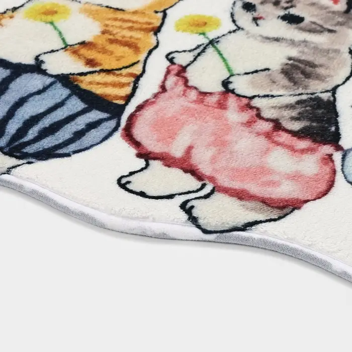 Коврик для дома Доляна &laquo;Котята&raquo;, для детей, 39.5&times;60.5 см