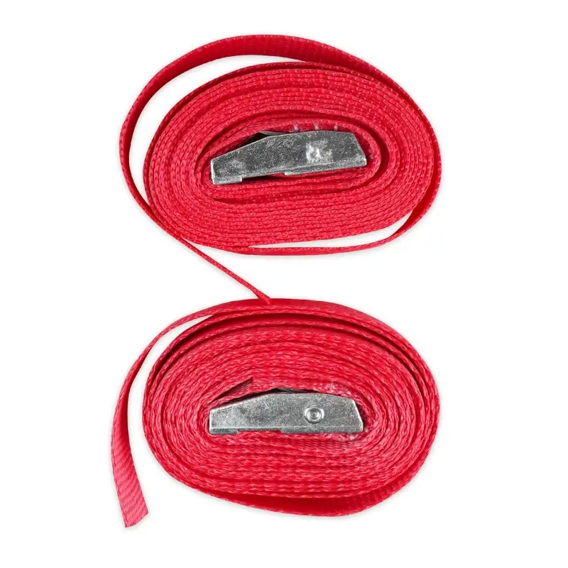 Ремень крепления груза с фиксатором 2,5 м, 250 кг, 25 мм, 2 шт AVS RG-025