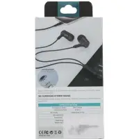 Наушники проводные SY-005, вакуумные, микрофон, Jack 3.5 мм, чёрные
