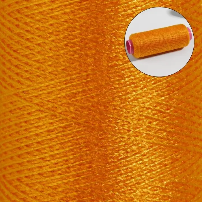 Нитки 40/2, 200 м, тёмно-оранжевые №140 Нитки 40/2, 200 м, тёмно-оранжевые №140