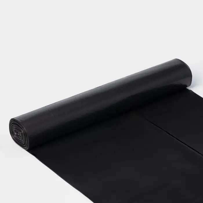 Мешки для мусора Доляна &laquo;Профи&raquo;, 240 л, 90&times;150 см, 60 мкм, ПВД, 10 шт., чёрные