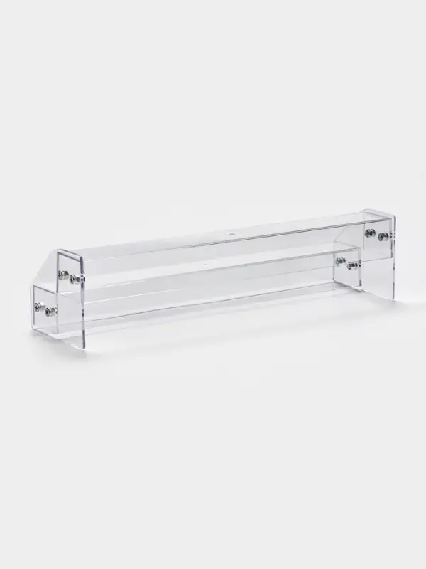 Подставка под лаки 2 этажа, 31&times;9&times;7.5 см, оргстекло 2 мм