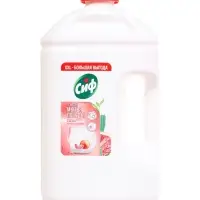 Гель для мытья посуды СИФ с ароматом красного апельсина и эвкалипта, 2,5 л