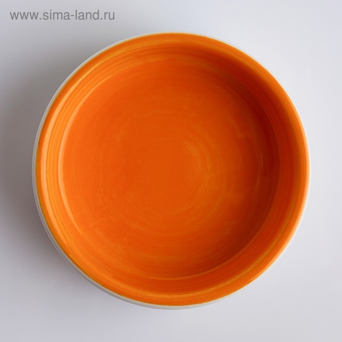 Миска керамическая с морковками 100 мл 8,8 х 8,8 х 3 см, белая/оранжевая Миска керамическая с морковками 100 мл 8,8 х 8,8 х 3 см, белая/оранжевая