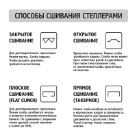 Степлер Attache до 25 листов,24/6, 26/6, пластиковый корпус, черный