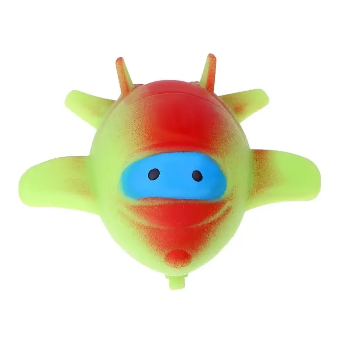 Мялка «Самолёт» с пастой, цвета МИКС Мялка «Самолёт» с пастой, цвета МИКС