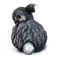 Садовая фигура из полистоуна &laquo;Заяц-почесун&raquo;, 28&times;14&times;21 см