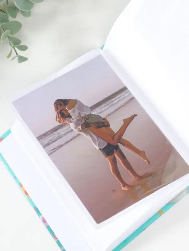 Фотоальбом на 100 фото 10х15 см "Зверушки и облачка" 4,5х12,5х16,5 см