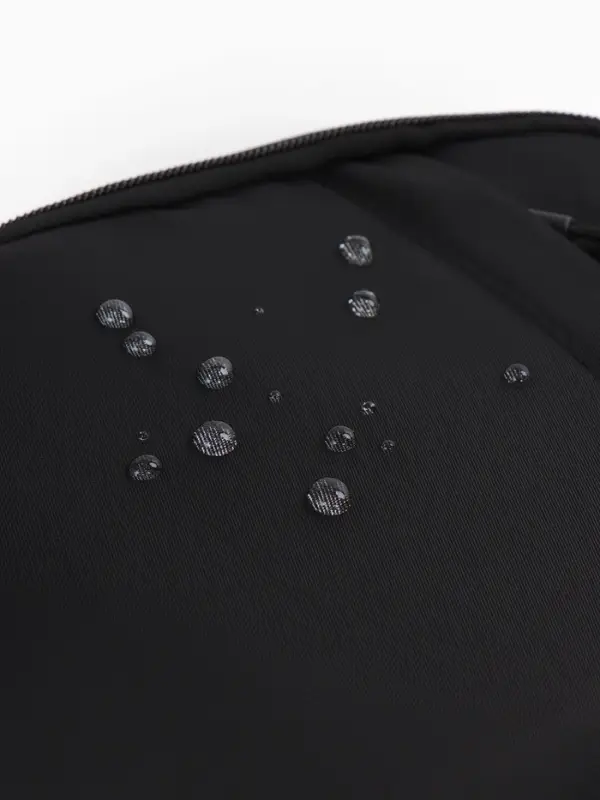 Рюкзак школьный, 33&times;14.5&times;46 см, 2 отделения, 6 карманов, чёрный