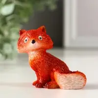 Фигурка полистоун &laquo;Маленькая лисичка&raquo;, 5.8&times;3.5&times;5.6 см, МИКС