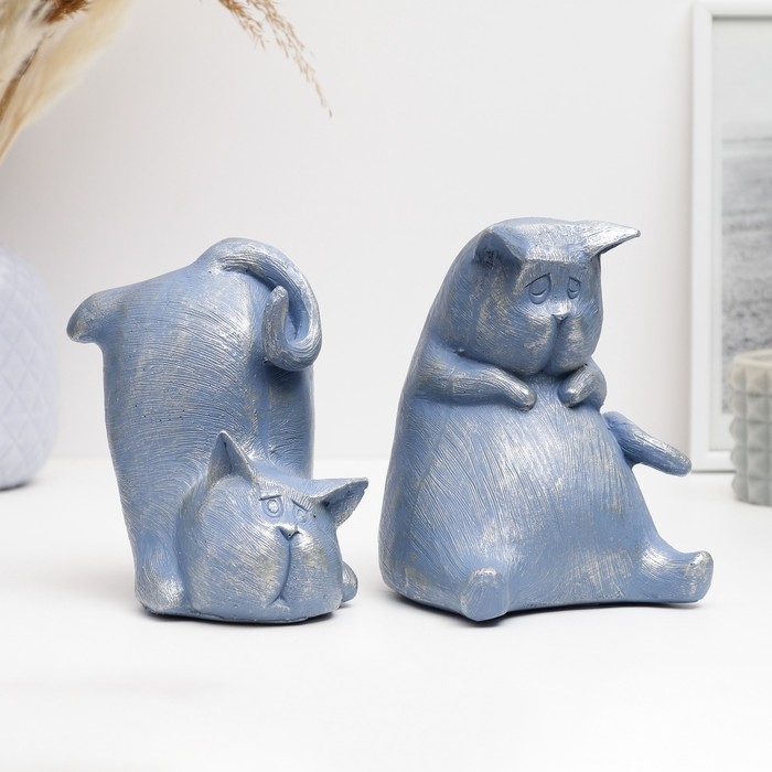 Держатель-подставка для книг  Держатель-подставка для книг "Два кота" набор 2шт, 15см