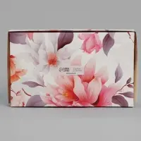 Кондитерская упаковка, коробка с ламинацией &laquo;Для тебя цветы&raquo;, 20&times;12&times;4 см