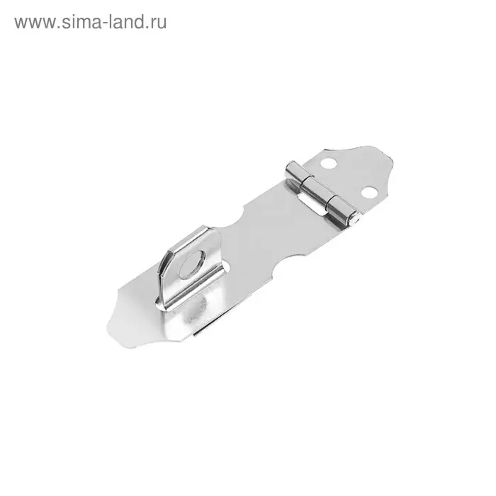 Накладка с проушиной для навесного замка, 55 мм, нержавеющая сталь Накладка с проушиной для навесного замка, 55 мм, нержавеющая сталь