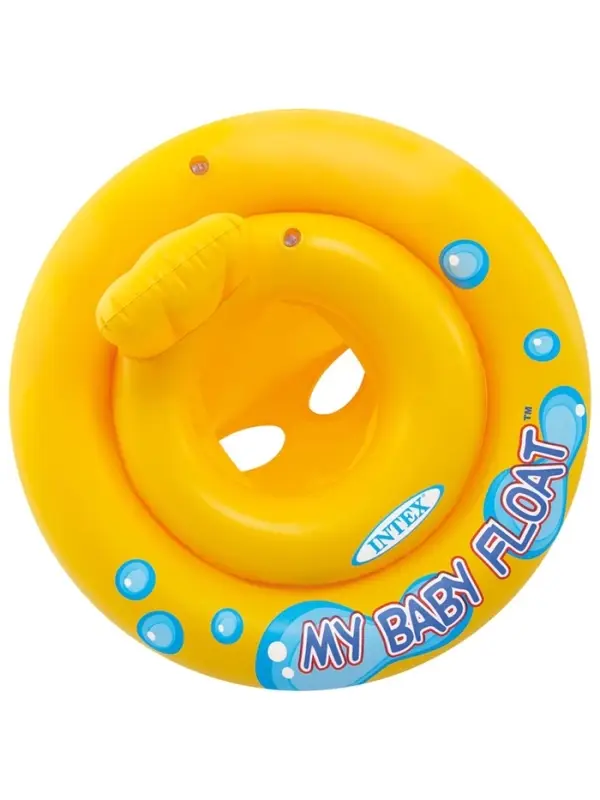 Круг для плавания My baby float, с сиденьем, d=67 см, от 1-2 лет, 59574NP INTEX