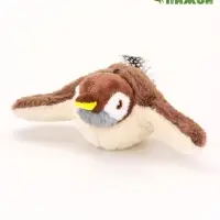 Интерактивная игрушка для кошек "Воробей", коричневый