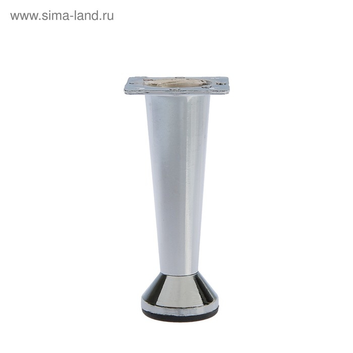 Опора мебельная, регулируемая, конусообразная, h=100 мм, цвет хром, 4 шт TMP Опора мебельная, регулируемая, конусообразная, h=100 мм, цвет хром, 4 шт TMP