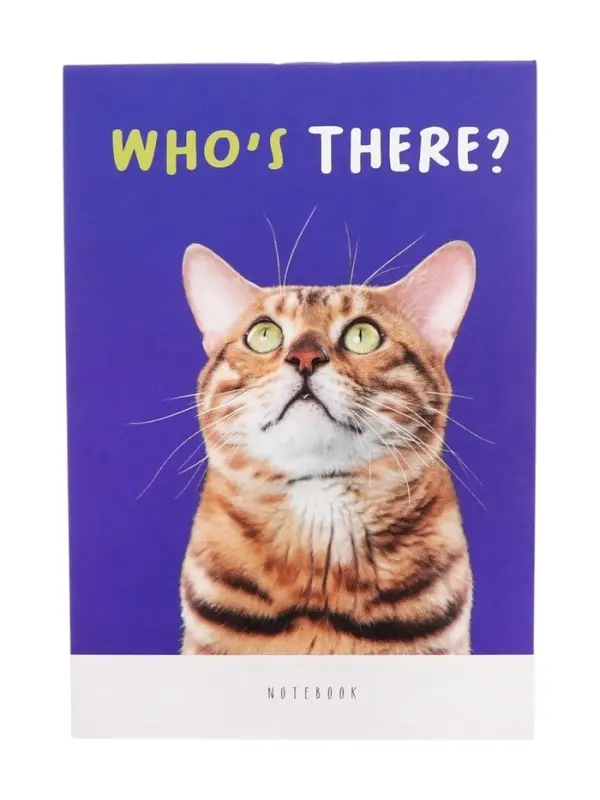 Набор блокнотов А6 32л кл на скобе Кто здесь?, мел карт, бл офс, 4В 20шт