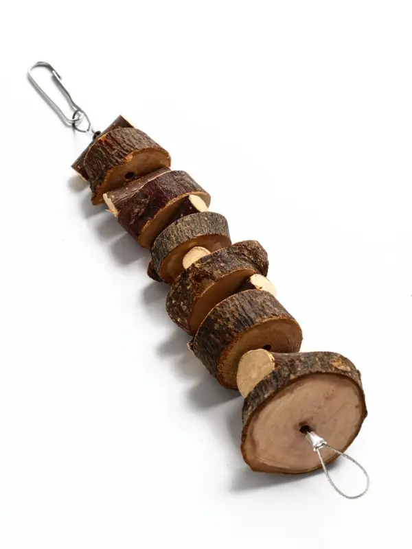 Игрушка для птиц и грызунов Игрушка для птиц и грызунов "Лесенка вверх" из дерева, 21 х 3 см