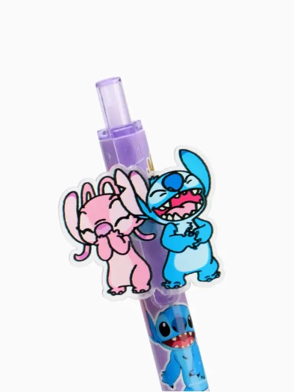 Ручка автоматическая Ручка автоматическая "Стич", МИКС ,синяя паста 0.5 мм