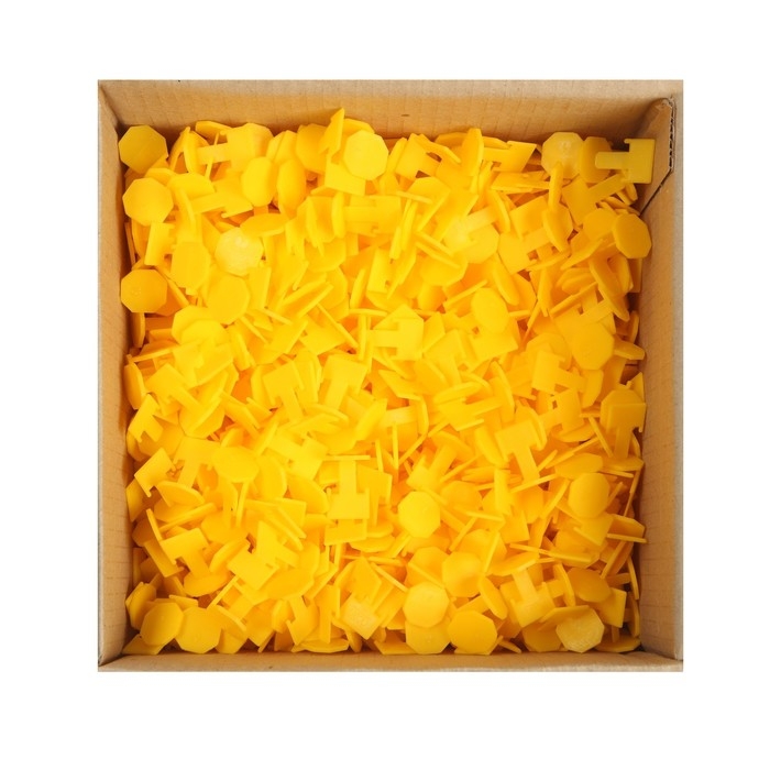 Система выравнивания плитки ЛОМ, Зажим 1 мм (1500 шт.), коробка Система выравнивания плитки ЛОМ, Зажим 1 мм (1500 шт.), коробка