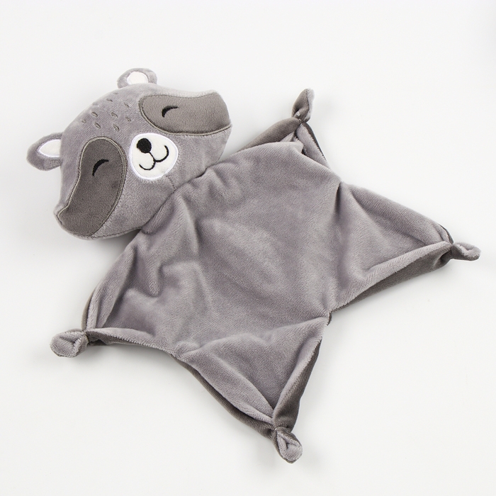 Набор подарочный: Комфортер 27 см + плед 71х125 см, «Енот» Набор подарочный: Комфортер 27 см + плед 71х125 см, «Енот»