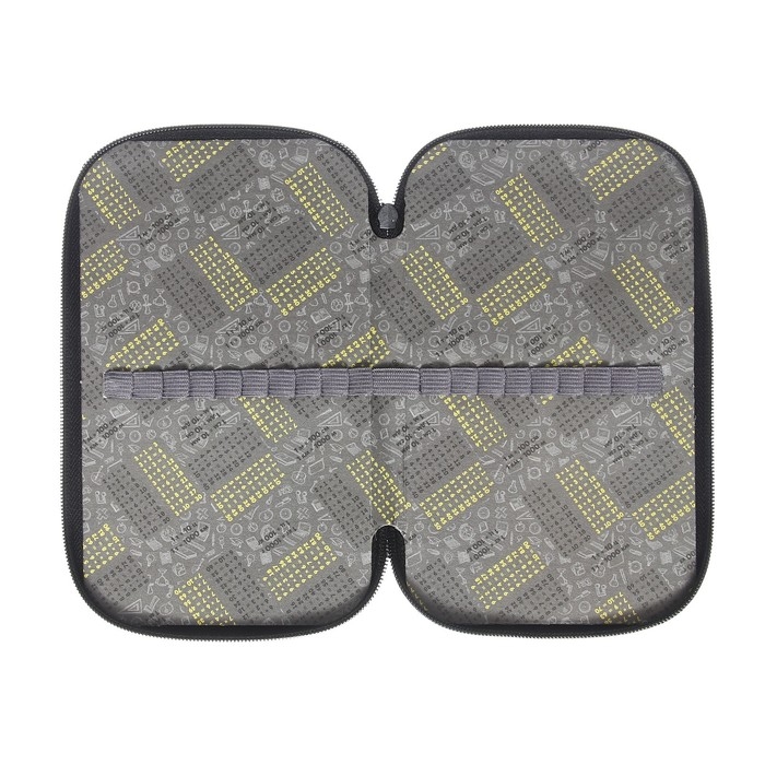 Пенал 3 секции, 125 х 205 х 55 мм, Calligrata 30П26/3 Пенал 3 секции, 125 х 205 х 55 мм, Calligrata 30П26/3 "Маска", ламинированный картон