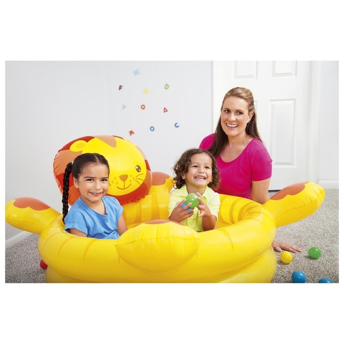 Бассейн надувной «Лев», 111 x 98 x 61,5 см, с мячами, 52261 Bestway Бассейн надувной «Лев», 111 x 98 x 61,5 см, с мячами, 52261 Bestway