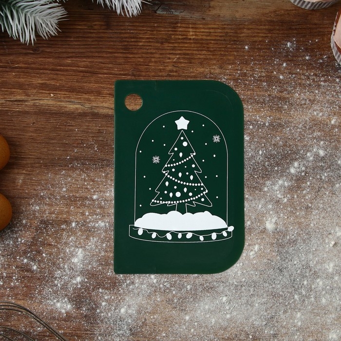 Новый год. Набор кондитерских шпателей «Чудеса случаются», 11.5×8 см, 11.2×6.5 см, 10×7 см, 3 шт Новый год. Набор кондитерских шпателей «Чудеса случаются», 11.5×8 см, 11.2×6.5 см, 10×7 см, 3 шт