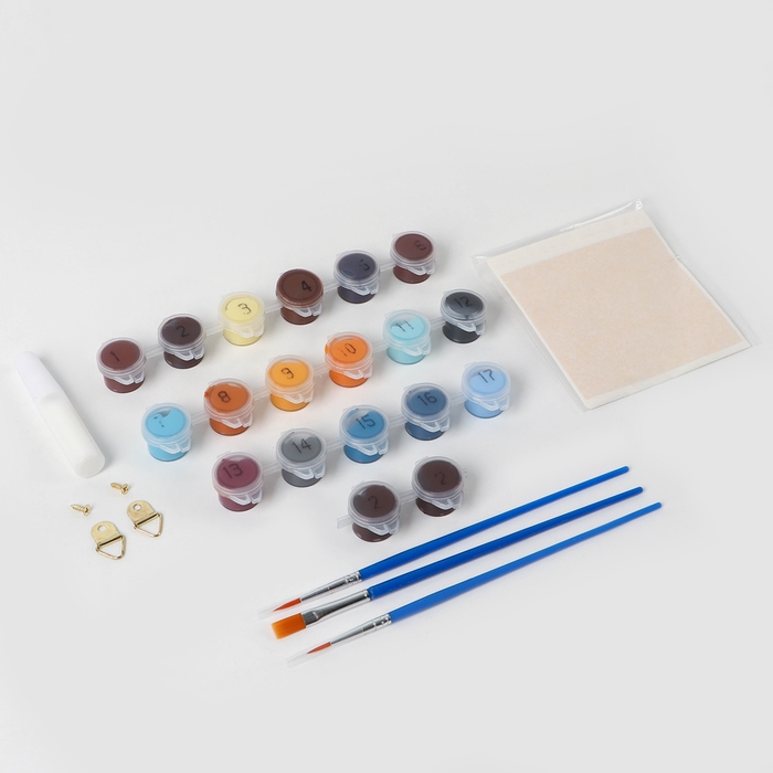 Картина по номерам с подрамником и поталью «Магические бабочки», 30 х 40 см Картина по номерам с подрамником и поталью «Магические бабочки», 30 х 40 см