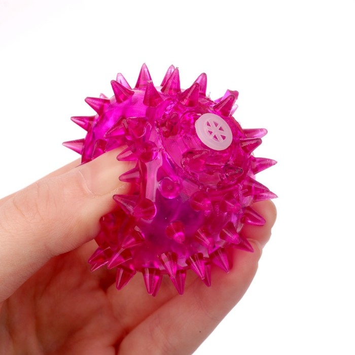 Мяч детский резиновый световой «Пёсики», цвета МИКС, в шоубоксе Мяч детский резиновый световой «Пёсики», цвета МИКС, в шоубоксе