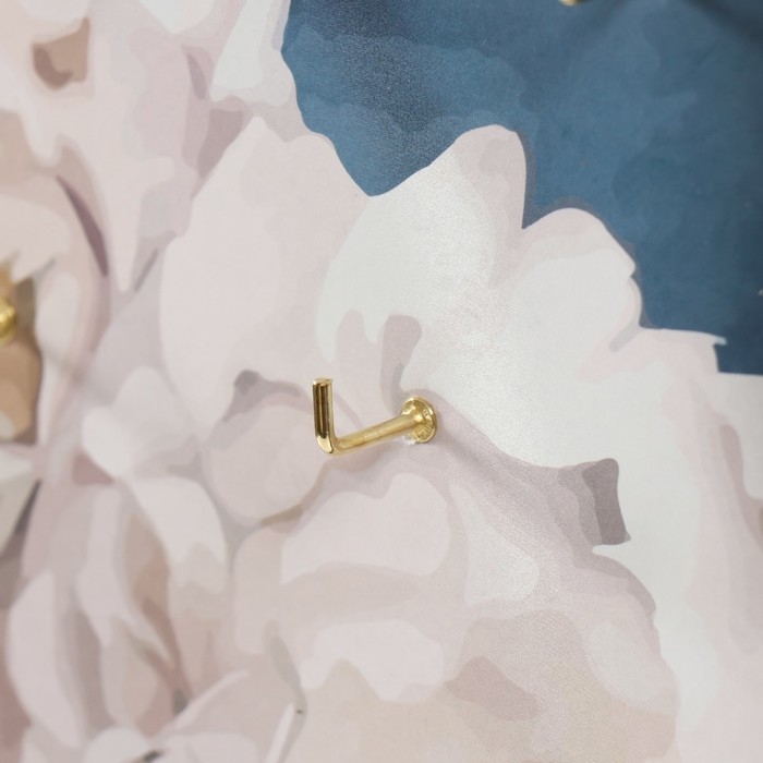 Ключница открытая Ключница открытая "Цветы" 5 крючков, 23х32 см