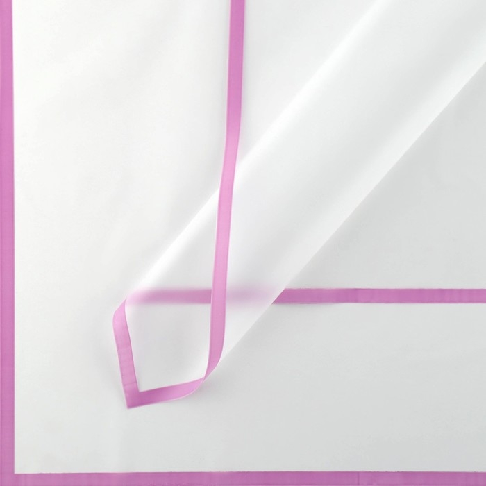 Плёнка для цветов матовая упаковочная «Кайма» сирень 0,5х9 м Плёнка для цветов матовая упаковочная «Кайма» сирень 0,5х9 м